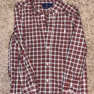Boys long sleeve button down